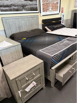 Queen Bed Room Set on sale