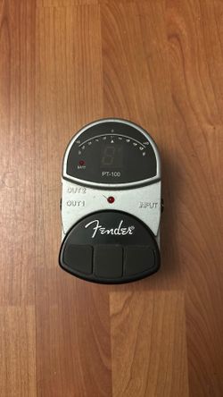 Fender PT-100 Chromatic Tuner Pedal