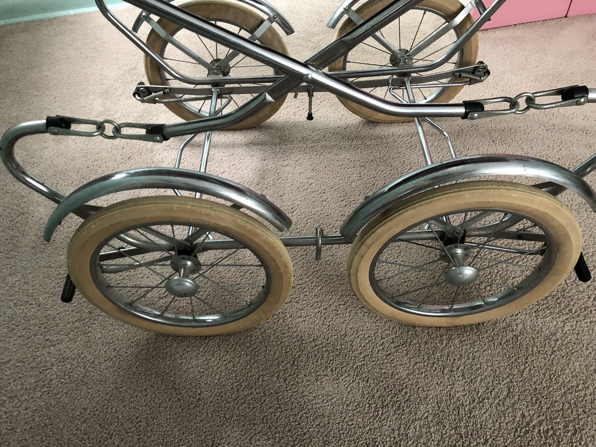 Antique Perego Baby Pram Antiques
