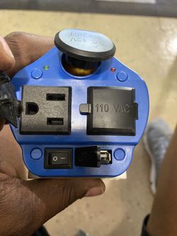 Cigarette lighter 200 watt converter