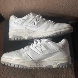New Balance 550 White Grey Sz 10.5