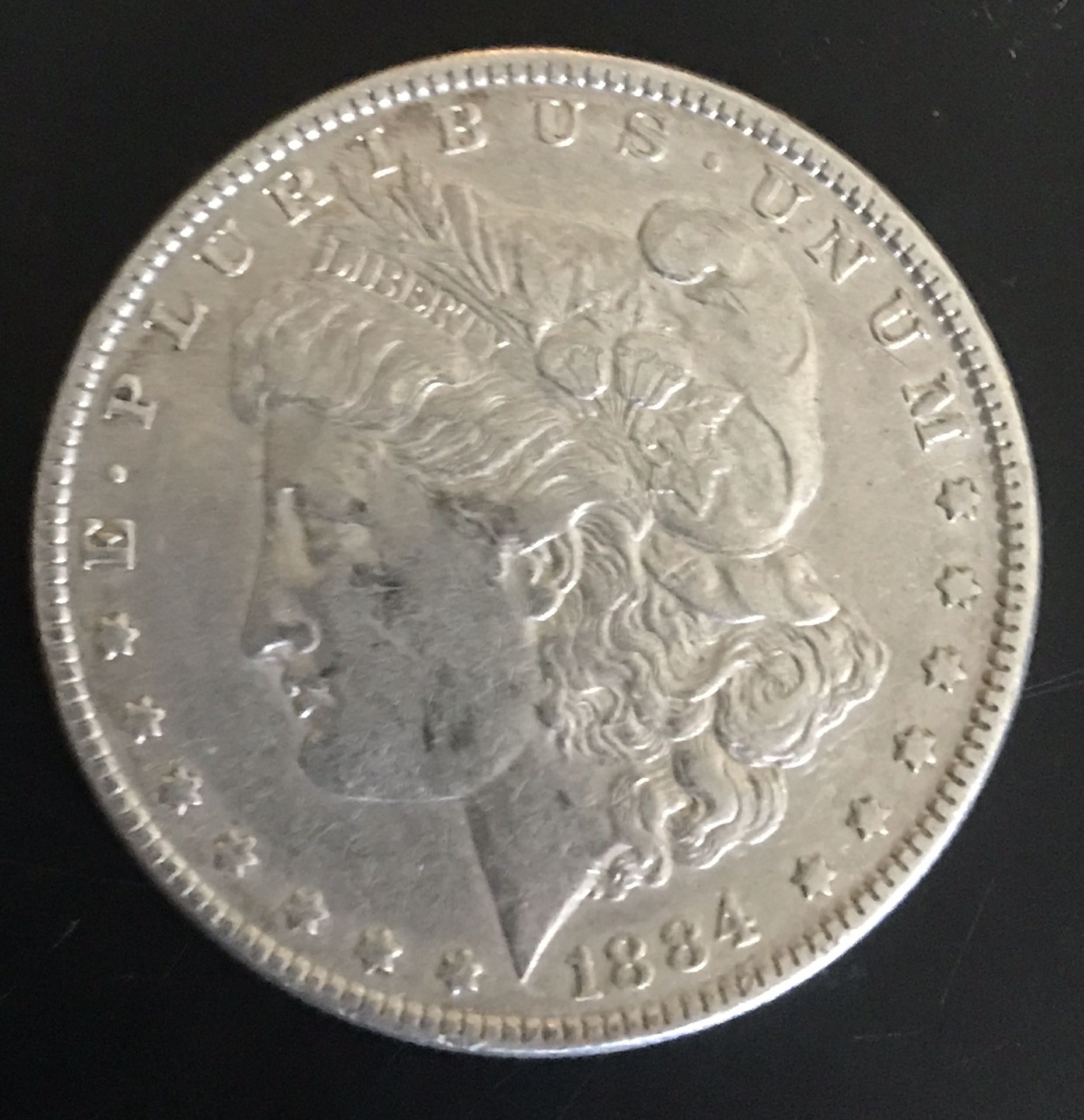 1884-P Silver Dollar Morgan 90% Silver Great Condition