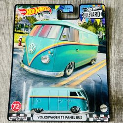 Hot Wheels Premium Boulevard Series Volkswagen T1 Panel Bus 