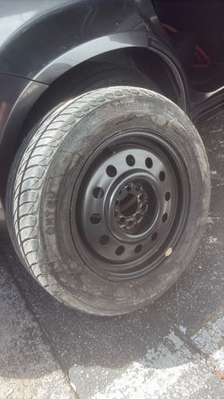 Tire and rim