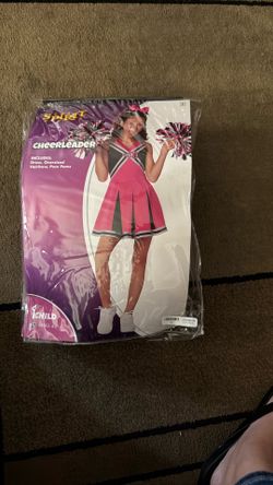 Cheerleader Costume With Pom Poms