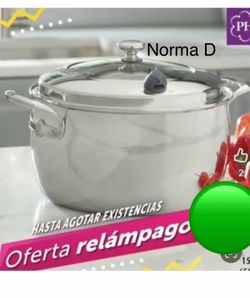 Olla de 15 qts vida sana 5 ply nueva en su caja 🌺