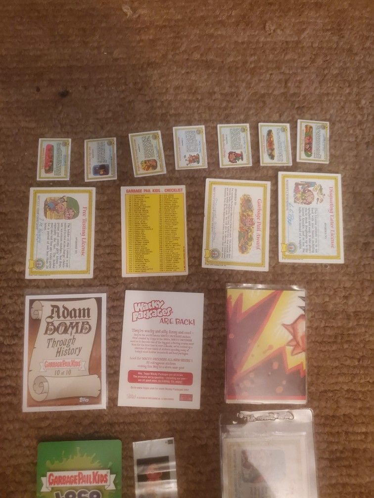 Garbage Pail Kids Mixed Lot