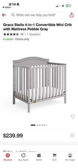 Mini crib