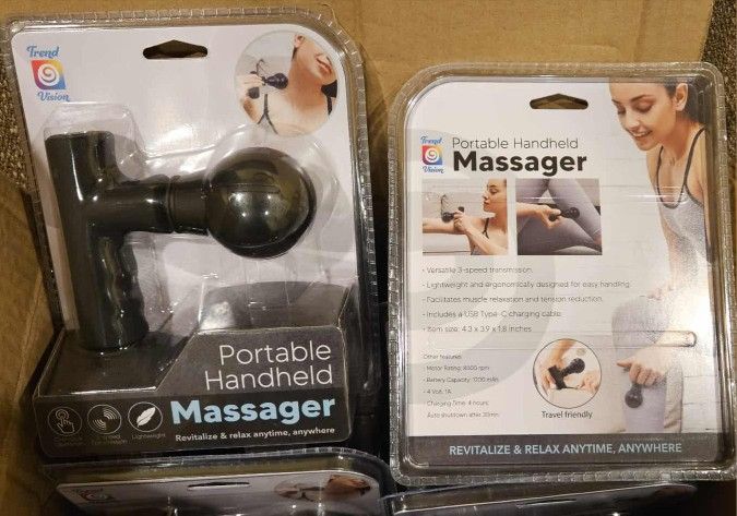Handheld Massage Guns Wireless cordless rechargeable massage therapy muscle recovery and relaxation