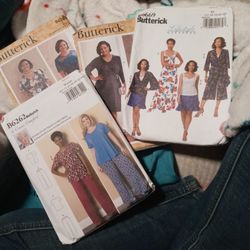 Lot of Four Butterick Design Patterns 