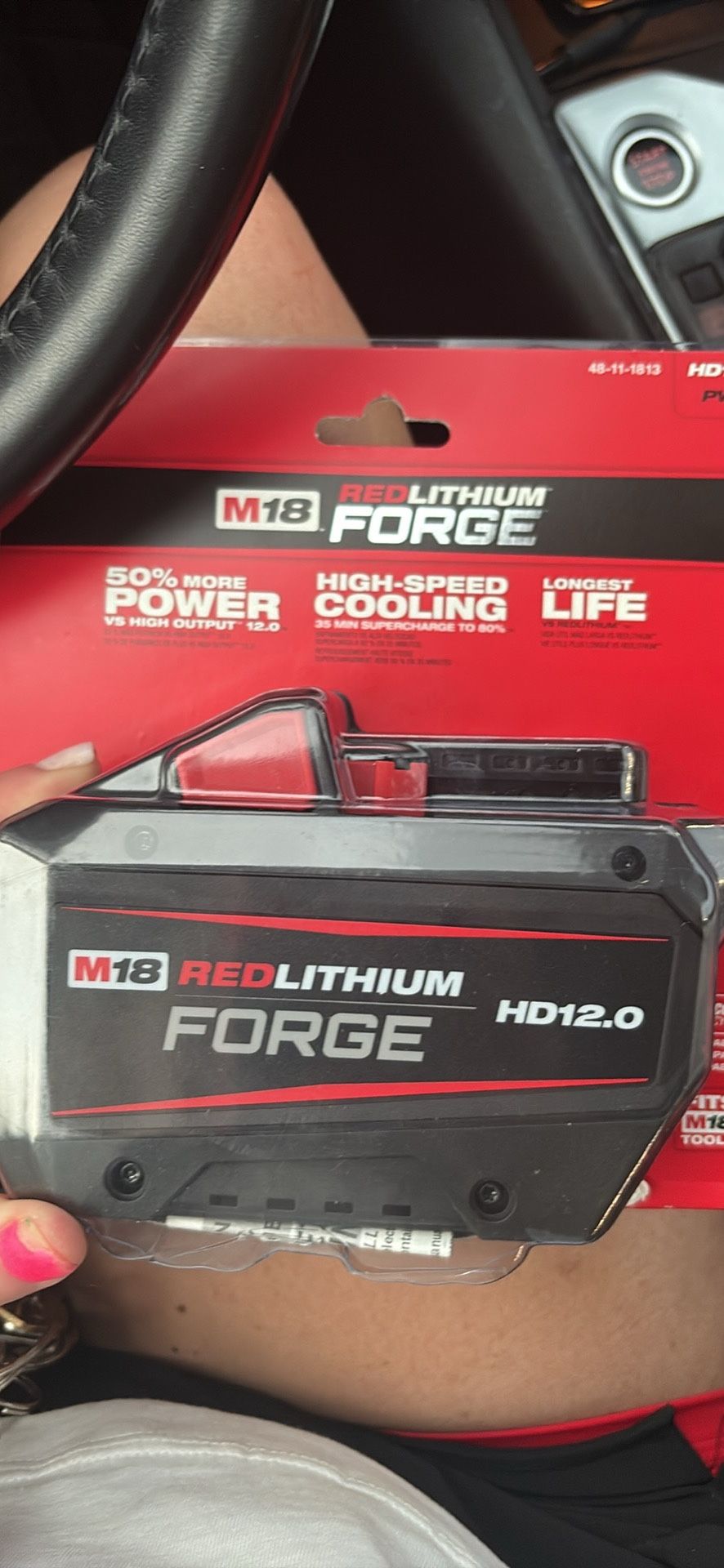Milwaukee M18 Fuel Battery HD 12.0 Forge