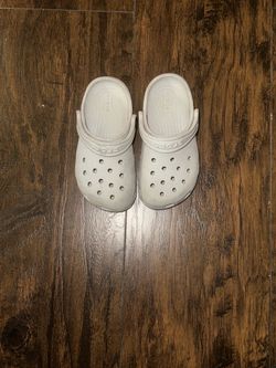 CROCS Kids Classic Clog in Grey Color