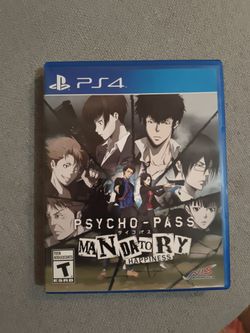 Psycho Pass ps4 game