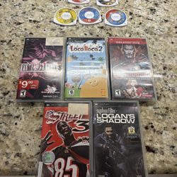 PSP Video Games - Individually Priced