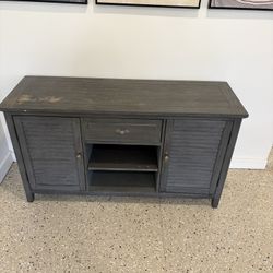 48” Solid Wood Buffet Console Farmhouse 