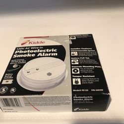photo electric smoke detectors