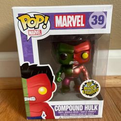 Metallic Compounds Hulk Funko Pop #39