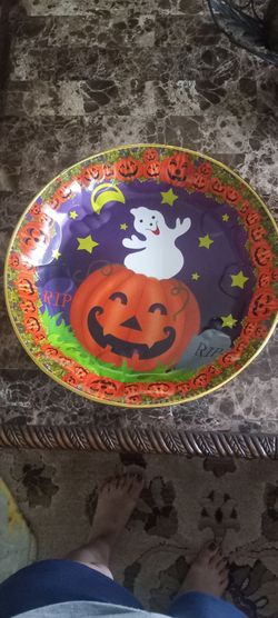 Halloween candy tray