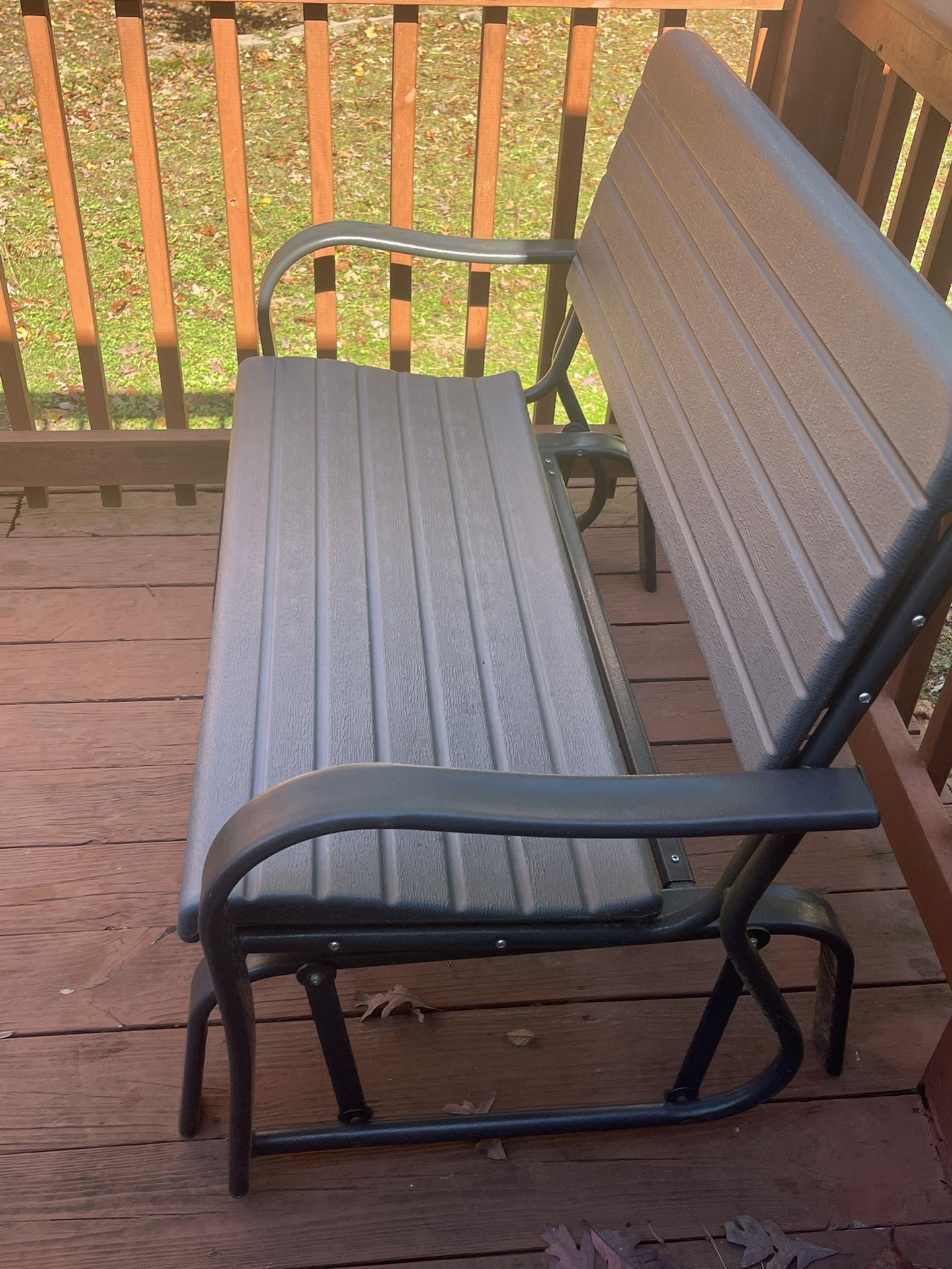 Glider Rocking Bench