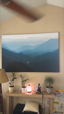 Large Mountain Landscape Canvas Wall Art