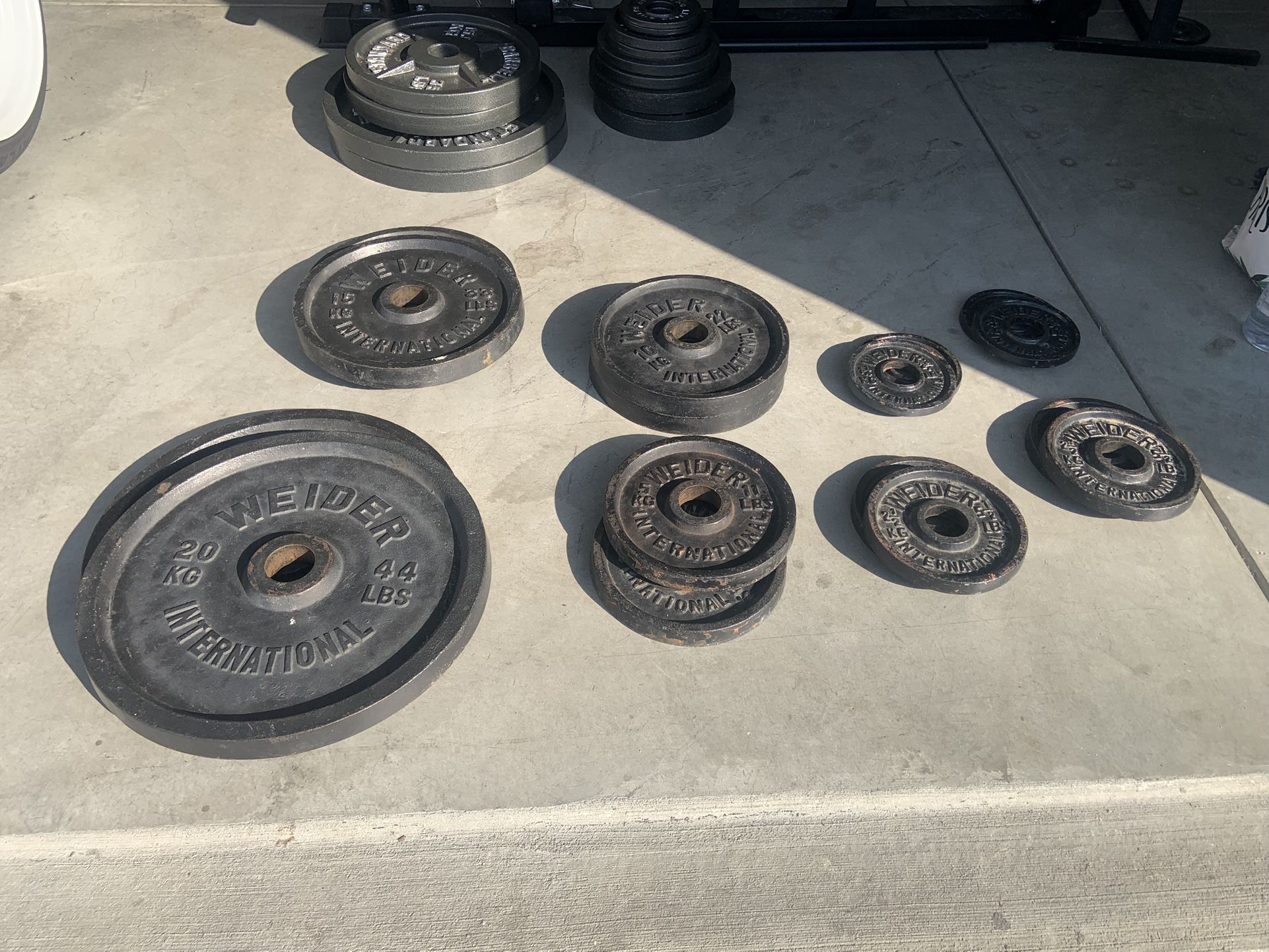 Weider International Weight Plate Set