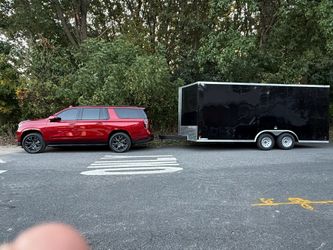 2025 Nationcraft 8.5x18 Enclosed Car Hauler / Toy Hauler - Ramp Door - 7K GVWR!