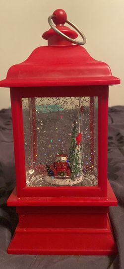 Red Christmas globe