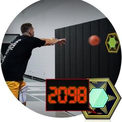 Reaction Digital Target Basketball Soccer Football Training Equipment Soccer Footbal BasketballIindoor Outdoor Training Equipment Gift for Teen Adult 