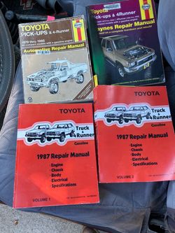Toyota manual books