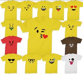 Birthday Party Shirts Cumpleaños polos emoji Halloween group