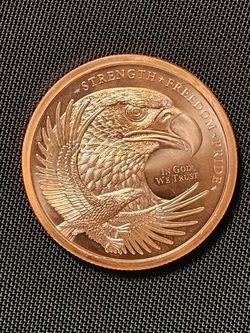 5 oz GSM American Eagle Copper Round