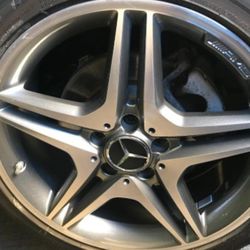 Mercedes Benz Wheels C250 C300 E300 E350 Si Rims Gla Rims AMG Rims Clk Cla Cls 