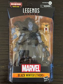 Thor Marvel Legends Black Winter (Thor) Action Figure (Marvel's Zabu BAF)