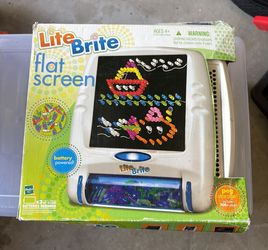 Vintage Lite Brite Flat screen
