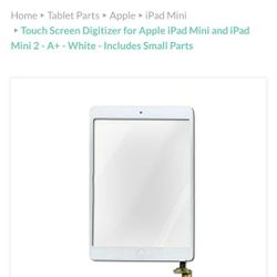iPad Digitizer White.