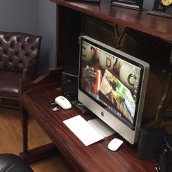 Mahogany Upright Piano Desk 