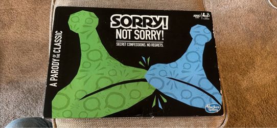 Sorry! Not Sorry! Secret Confessions. No Regrets Game ( complete )
