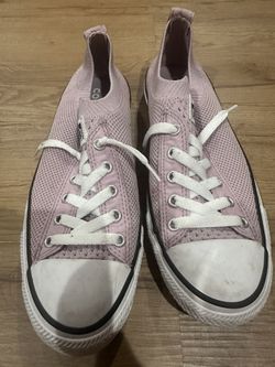 Girls Purple Converse 