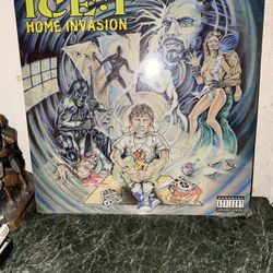 Ice-T Home Invasion (2xLP, Album)  Media: Mint (M)   Absolutely perfect in every way. Certainly never been played.  Sleeve: Very Good Plus (VG+)  Co