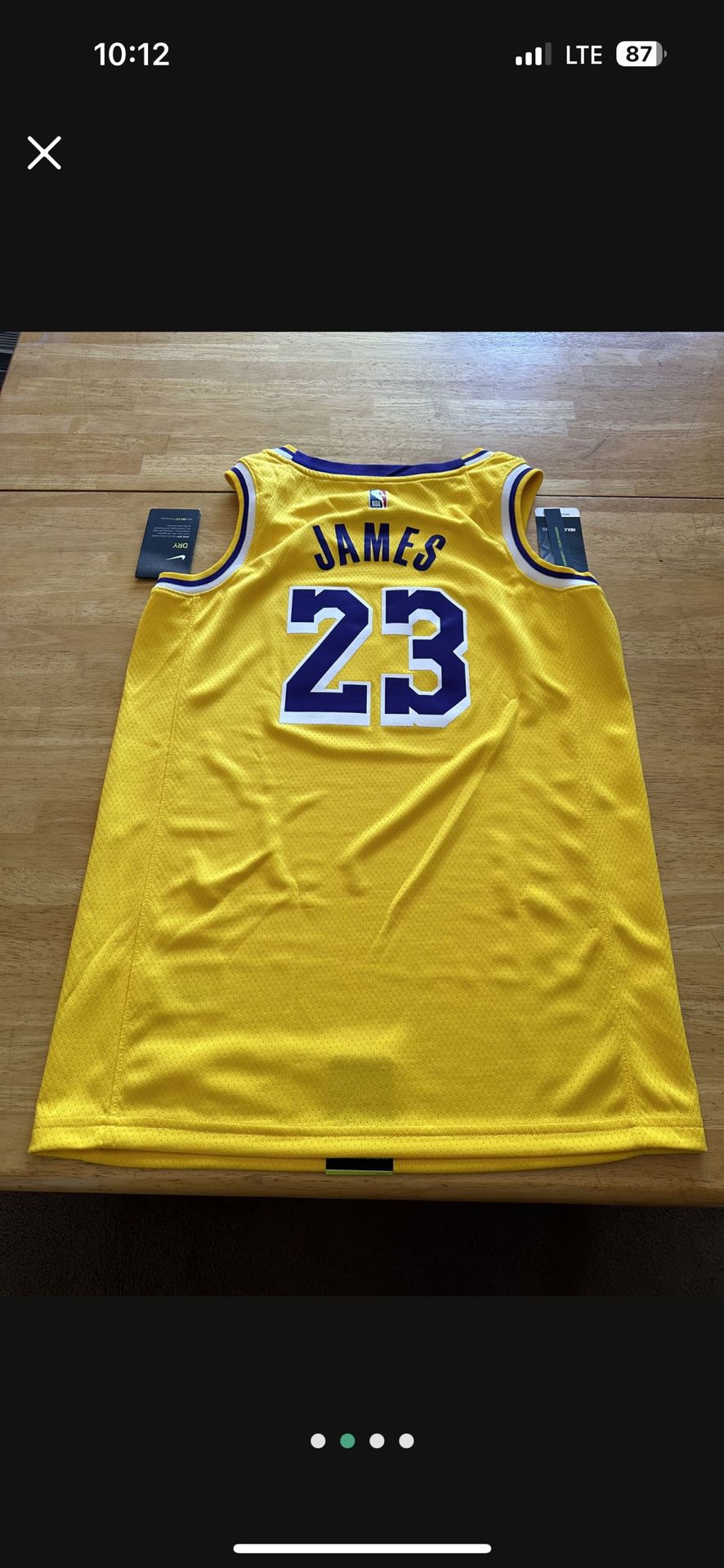 Lakers Jersey 23 Lebron James size 44 M nike for Sale in Los Angeles, CA -  OfferUp