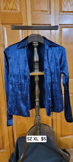 Womens Blue Longsleeve Top Size XL