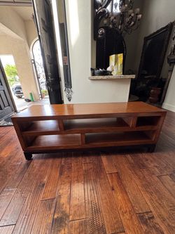 Solid Wood TV Stand Media Console