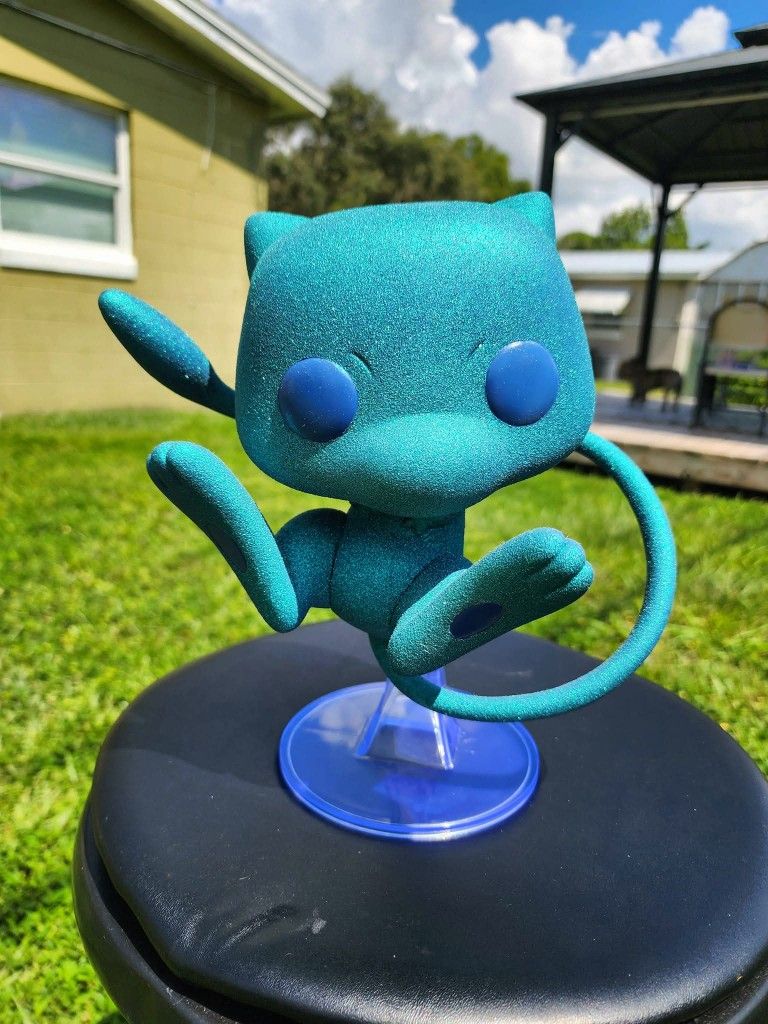 Funko POP! Custom ✨️SHINY ✨️Jumbo: Pokemon - Mew - 10 Inch Vinyl Figure #852 (Target Exclusive)