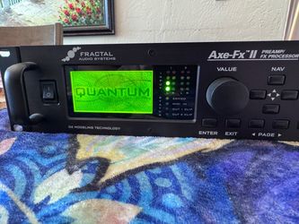 Fractal Audio Axe-FX II Guitar Preamp and Effect processor