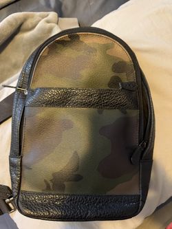 Camo Coach Bag