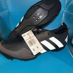 ADIDAS The Gravel Unisex Cycling Shoes GW5330 Black Mens 8 Women’s 9 NWOB