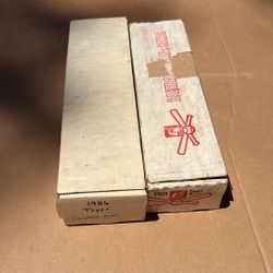 1986 Tops And 1987 Donruss Baseball Cards