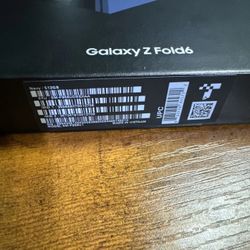 Samsung zfold 6 Brand New Sealed Unlocked 512GB