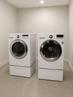 Lg washer and dryer set