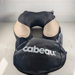 Cabeau The Neck's Evolution, TNE S3 Travel Neck Pillow Memory Foam ~ Cairo Sand